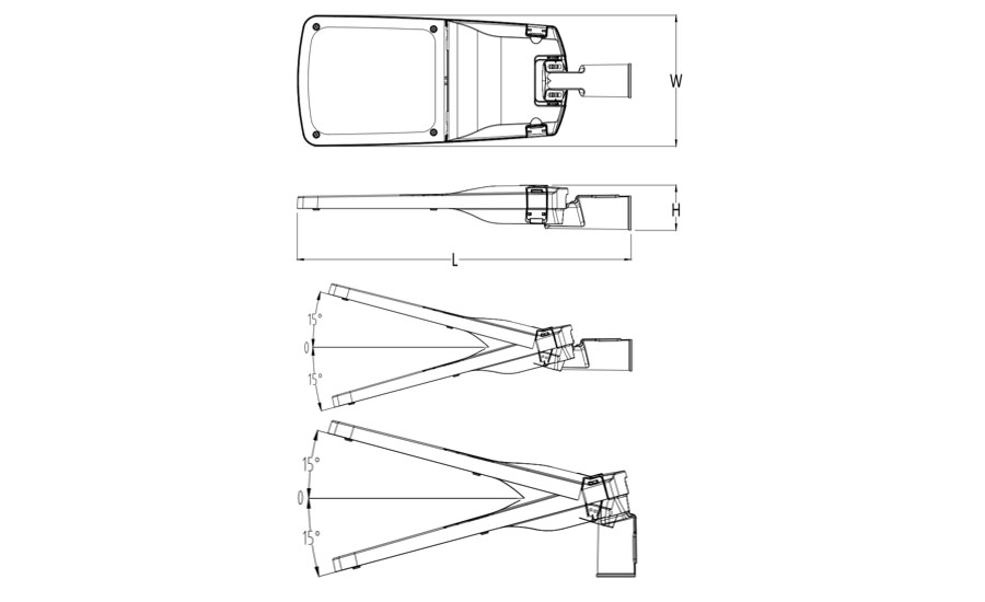 Factory Waterproof High Quality Smart Ip65 Led street Light (10)